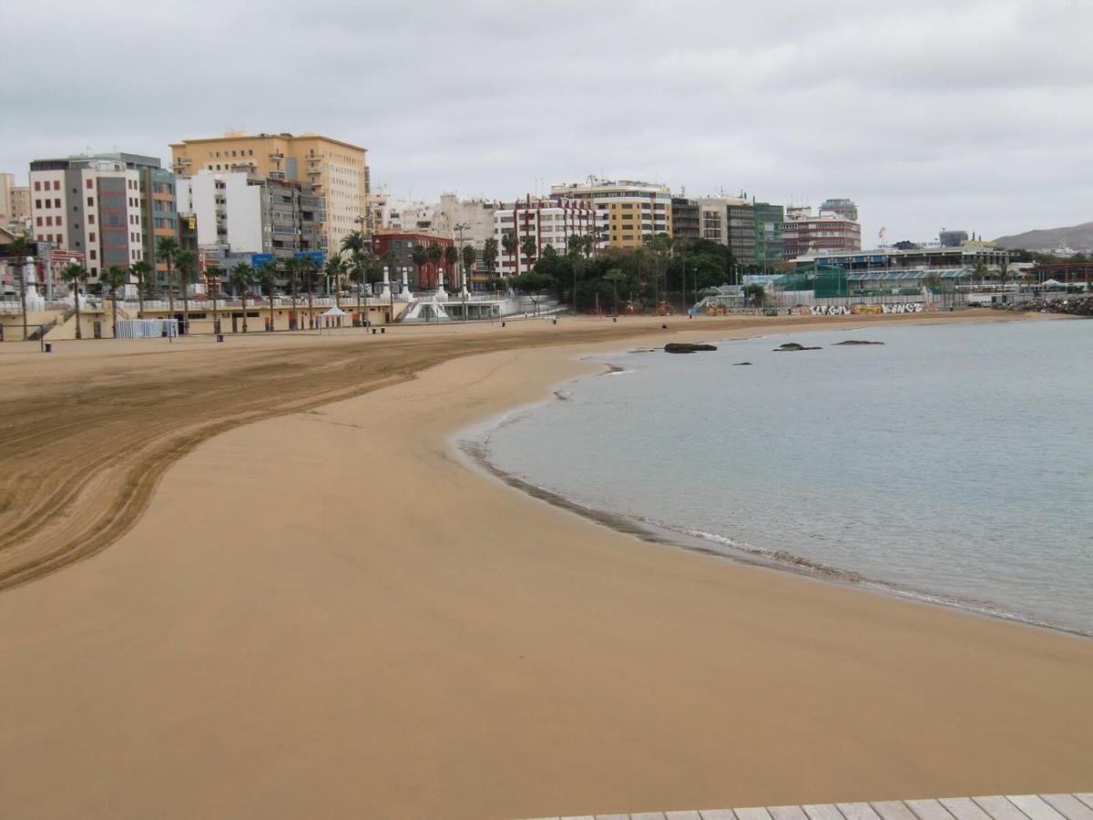 Casa Manper Playa, Alcaravaneras, 3 Dormitorios ลาสปัลมาส เด กรานคานาเรีย ภายนอก รูปภาพ