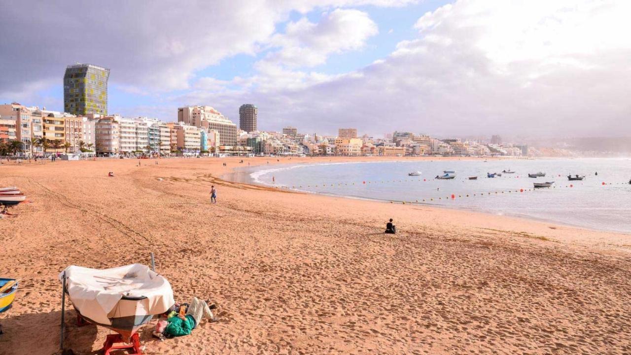 Casa Manper Playa, Alcaravaneras, 3 Dormitorios ลาสปัลมาส เด กรานคานาเรีย ภายนอก รูปภาพ
